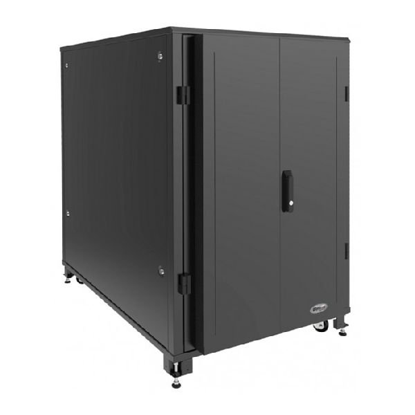 USystems UCB-2411-24 UCoustic schalldichter Serverschrank 19", 24 HE, 780 x 1100 mm, bis 11,5 KW Wärmeabfuhr, schwarz RAL 9005