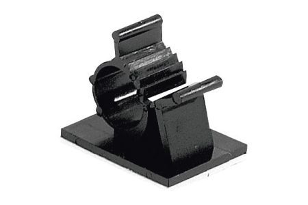 Exertis Connect 629031 Kabelhalter, Kabel-Montage-Clip, selbstklebend, 100er Pack