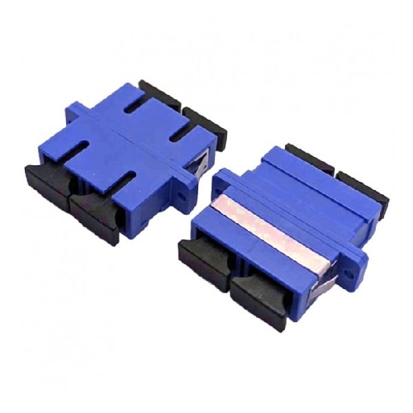 Tecline 20500052 Tecline LWL Kupplung, SC/SC Duplex, OS2, blau