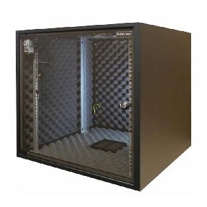 Silence Rack 99SR246010B Silence Rack schallgedämmter Serverschrank 19", 24 HE, 600 x 1000 mm, schwarz RAL 9005