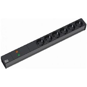 Bachmann 333.536 Bachmann 19" PDU Basic, Steckdosenleiste mit Überspan