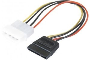 Exertis Connect 147550 SATA Strom-Adapterkabel, Molex auf SATA 4Pin Molex auf Sata Bu.
