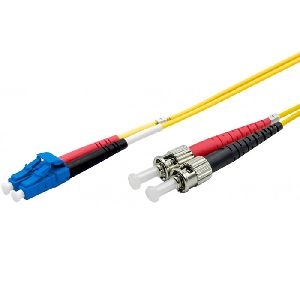 Ekivalan COZ008LCST2SJ0020A Ekivalan LWL Duplex Patchkabel OS2, 9/125 µm, LC/ST, gelb, 2,0 m