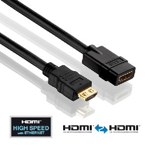 PureLink PI1100-010 PureLink PureInstall HDMI Verlängerungskabel, 4K, HDMI St. A/ HDMI Bu. A, 1,0 m