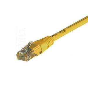 Exertis Connect 245730 Patchkabel Cat. 6, U/UTP, gelb, 3 m