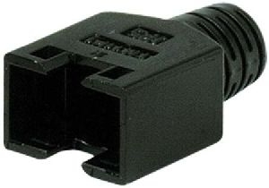 Hirose TM11P1-88P(63)/222-2687-0-63 Hirose Knickschutztülle für Modularstecker TM11, schwarz, VPE: 100