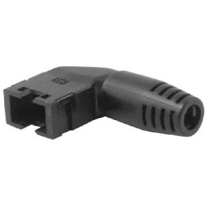 Hirose TM11APA-88P(13)/222-2781-9-13 Hirose Knickschutztülle für Modularstecker TM11, seitlich abgewinkelt, schwarz, VPE 100 Stück