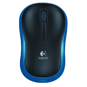 Logitech 910-002239 Logitech Wireless Maus M185, USB, blau