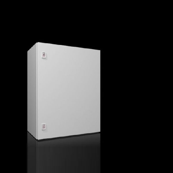 Rittal 7645350 Rittal 19" AX IT Wandgehäuse, 15 HE, 600 x 350 mm, mit 19" Profilschienen, tiefenvariabel, RAL 7035