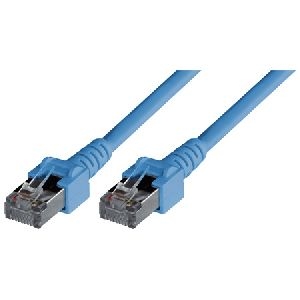 Dätwyler 652203 Dätwyler Patchkabel S/UTP, Cat.5e, blau, 0,5 m