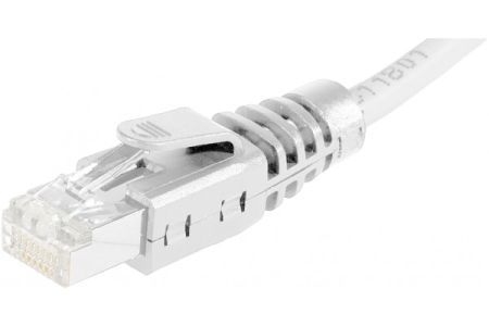 Exertis Connect 253017 Knickschutztülle für RJ45 Stecker, 10 Stück, weiß