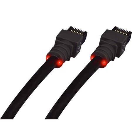 Patchsee 6-F/16 Patchsee Patchkabel Class6Patch 6-F/16, U/FTP, Cat.6, schwarz, 4,9 m