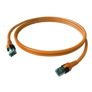 EasyLan CP1OOAOAO0020 EasyLan DualBoot Patchkabel Cat.6A (ISO/IEC), S/FTP, orange, 2,0 m