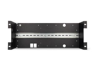 Kentix KRA-04 Kentix 19" 4 HE Rack-Einbaurahmen KRA-04 mit DIN-Schiene 35 mm, schwarz