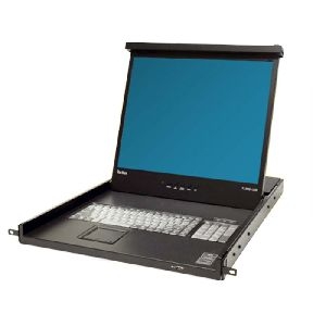 Raritan T1700G2-LED-DE Raritan Arbeitskonsole 17 Zoll ( TFT Konsole, Rackmaster ), HDMI/DP/DVI, USB, deutsches Layout