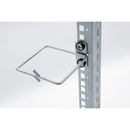 Triton RAX-D1-X88-X3 Triton Kabelrangierbügel, Kabelführung senkrecht, Kabeleinführung vorn, Befestigung seitlich versetzt, B 80 x T 80 mm