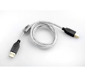 Exertis Connect 532536 USB 2.0 Premium Kabel, vergoldet, USB St. A / USB St. B, 3,0 m