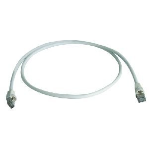Telegärtner 100008034 Telegärtner Patchkabel Cat. 6A ISO/IEC, S/FTP (PiMF), halogenfrei, weiss, 0,25 m