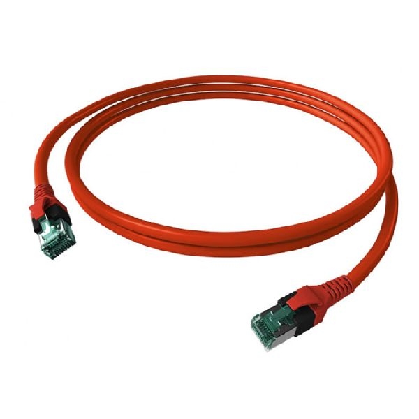 EasyLan CP1ORARAR0100 EasyLan DualBoot Patchkabel Cat.6A (ISO/IEC), S/FTP, rot, 10,0 m