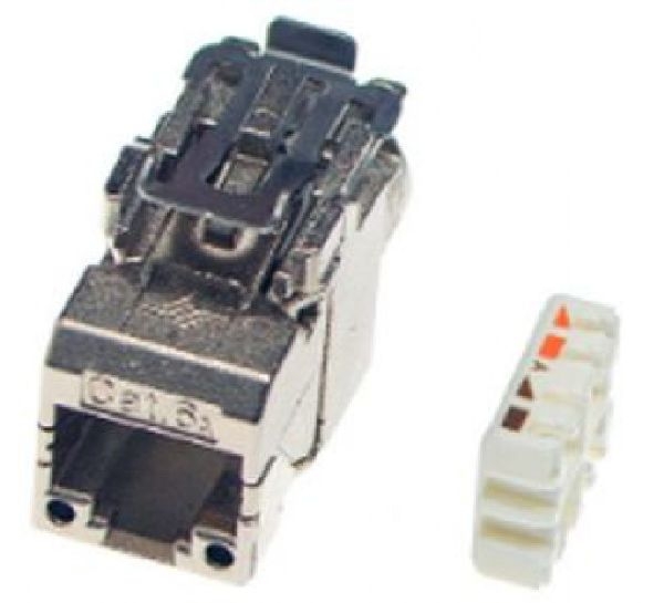Telegärtner J00029A6000 Telegärtner AMJ-SL Modul Cat.6A T568A VE: 2 Stück
