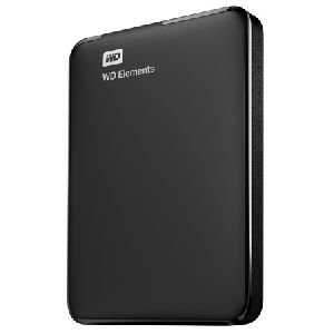 Western Digital WDBUZG0010BBK-WESN WD Elements Portable WDBUZG0010BBK, 1 TB externe Festplatte, schwarz
