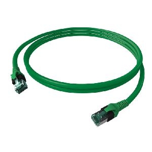 EasyLan CP1OGAGAG0010 EasyLan DualBoot Patchkabel Cat.6A (ISO/IEC), S/FTP, grün, 1,0 m