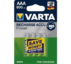 Varta 56703101404 VARTA Akku NiMH, Micro, AAA, HR03, 1.2V/800mAh