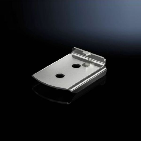 Rittal 8100770 Rittal 8100.770 Sockel-Adapter für Doppel-Lenkrollen und Nivellierfüße, Stahlblech