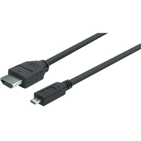 Delock 82663 DeLOCK Micro HDMI-Kabel, High Speed HDMI mit Ethernet, HDMI St. A / HDMI Micro St. D, 3,0 m