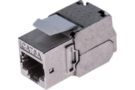 Dexlan 272928 Dexlan Anschlussbuchse RJ45, Cat. 6A, STP, Keystone-Modul, DELTA und UL zertifiziert