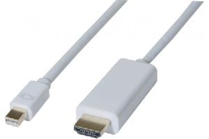 Exertis Connect 128418 Mini DisplayPort 1.1 zu HDMI Adapterkabel, Mini DisplayPort St./ HDMI St. A, 2,0 m