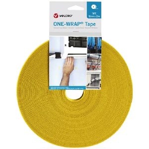 Velcro VEL-OW64130 ONE-WRAP(r) Klettband der Marke VELCRO(r), 16 mm x 25 m, gelb