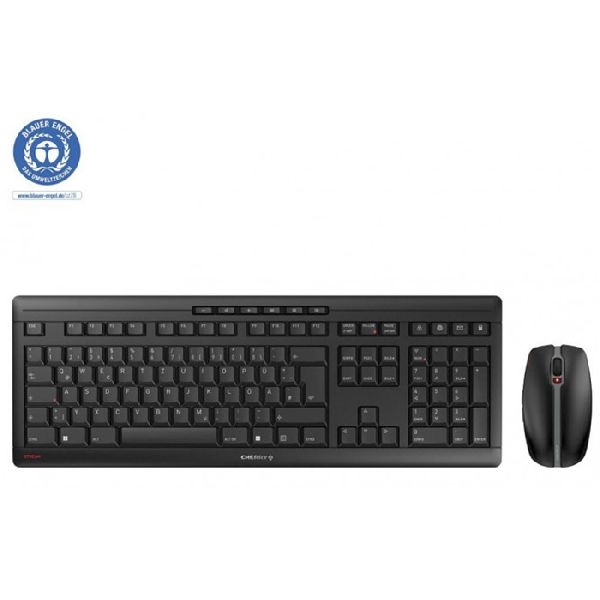 Cherry JD-8500DE-2 Cherry Tastatur-Maus Set STREAM Desktop, wireless, schwarz