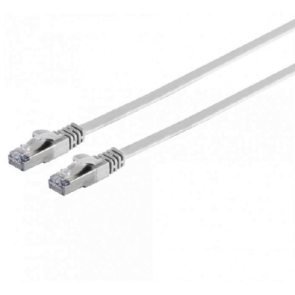 shiverpeaks BS75511-SL0.25W shiverpeaks Flachband Patchkabel Cat. 6A, U/FTP, weiß, 0,25 m