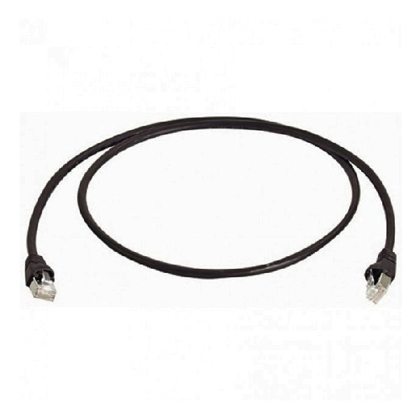 Telegärtner L00001A0089 / 100008267 Telegärtner Patchkabel Cat. 6A ISO/IEC, S/FTP (PiMF), halogenfrei, schwarz, 2,0 m