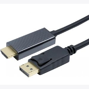 Exertis Connect 642776 Exertis Connect DisplayPort 1.2 auf HDMI 1.4 Adapterkabel, DisplayPort St./ HDMI St. A, schwarz, 2,0 m