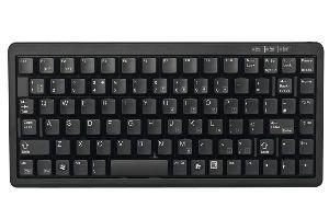 Cherry G84-4100LCMDE-2 Cherry Tastatur G84-4100 KOMPAKT, USB und PS/2, schwarz