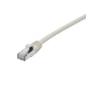 Exertis Connect 850809 Patchkabel Cat. 6, F/UTP, halogenfrei, mit Rastnasenschutz, grau, 15,0 m