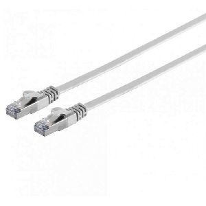 shiverpeaks BS75511-SL0.5W shiverpeaks Flachband Patchkabel Cat. 6A, U/FTP, weiß, 0,5 m