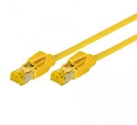 Tecline 78015Y Patchkabel S/FTP, PiMF, CAT.6A ISO IEC, gelb, 15,0 m