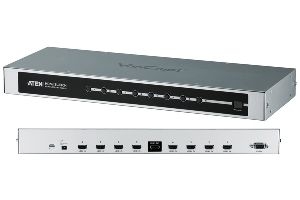 Aten VS0801H ATEN HDMI-Switch mit Fernbedienung, 8-fach, HDMI 1.3b