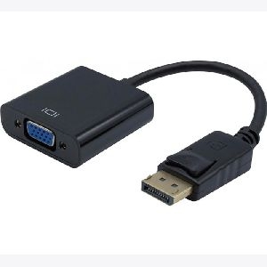 Exertis Connect 643505 Exertis Connect DisplayPort 1.2 zu VGA Adapter, DisplayPort St. / VGA Bu., aktiv, schwarz, 0,15 cm