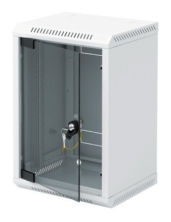 Triton RBA-06-AS3-CAX-C1 Triton 10" Wandgehäuse RBA-10, 1-teilig, 6 HE, 310 x 260 mm, lichtgrau RAL 7035