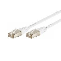 Exertis Connect 856815 Patchkabel Cat. 6, S/FTP (PiMF), weiß, 0,15 m