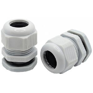 Tecline M25x1.5-GR Tecline Kabelverschraubungen metrisch, IP68, grau, M25 x 1,5 VPE: 10 Stück