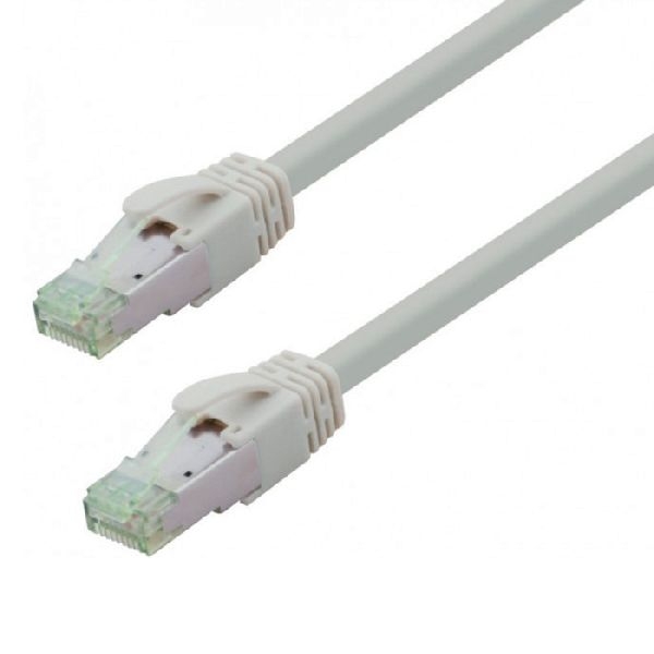 Nambo N500-WST138-0.3 Nambo Kupfer-Patchkabel Cat.6a S/FTP (ISO/IEC) LSZH High Quality weiß 0,30 m