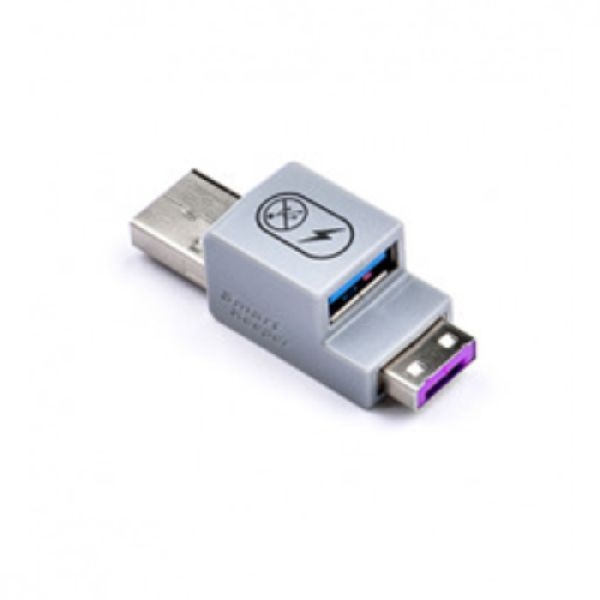 SmartKeeper UCL03PK Smart Keeper Datenblocker für USB-A-Kabel, pink, 1 Stück