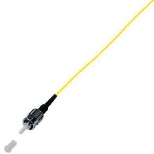 Tecline 39979502 LWL Faserpigtail, 9/125 µm, OS2-Faser, ST Stecker, 2,0 m