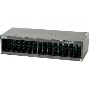 Planet MC-1500 Planet Medienkonverter-Chassis, 15 Slots, 19" / 2,4 HE