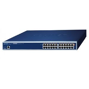 Planet HPOE-1200G Planet Rackmount Gigabit Managed PoE-Injektor HPOE-1200G, 12 Port, 360 W PoE+, 19" / 1 HE